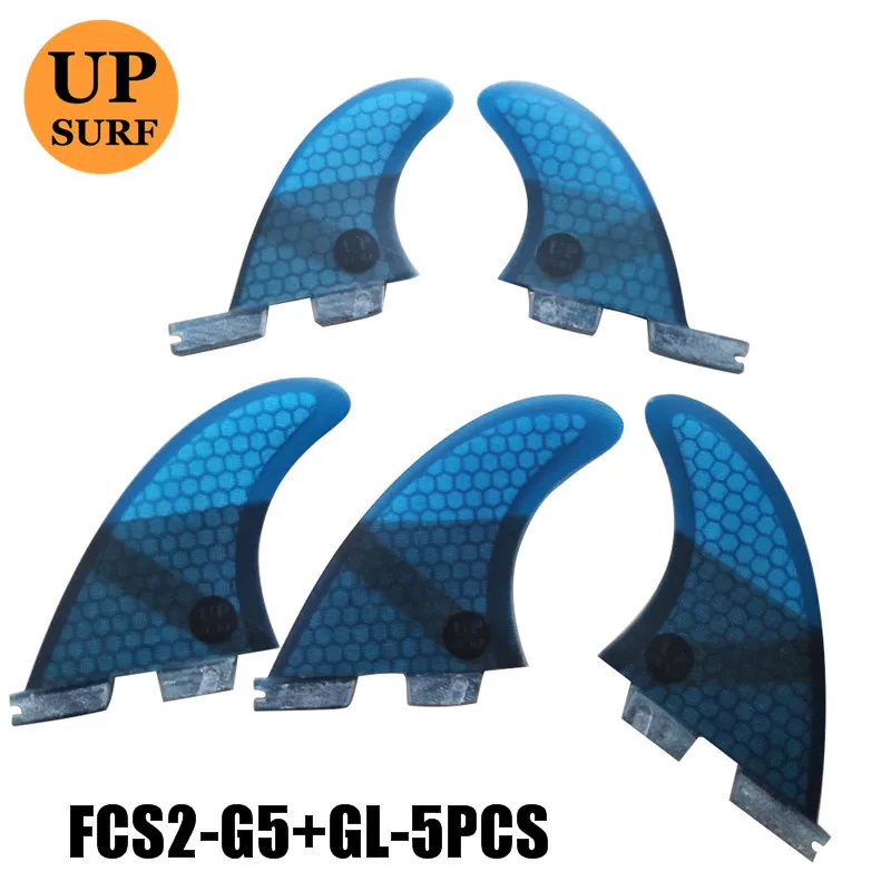 G5GL 5pcs blue Плавники для серфинга G7/G5/Gl/K2.1 fcs ii плавники fcs 2 quad quilla surf fcs2 surf gl плавники fcs 2 quad 4 штуки quad - Цвет: G5GL 5pcs blue