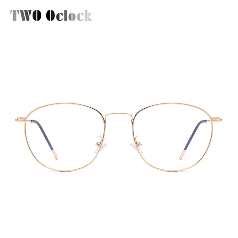 Женские круглые очки TWO Oclock винтажные для компьютера с защитой от синего