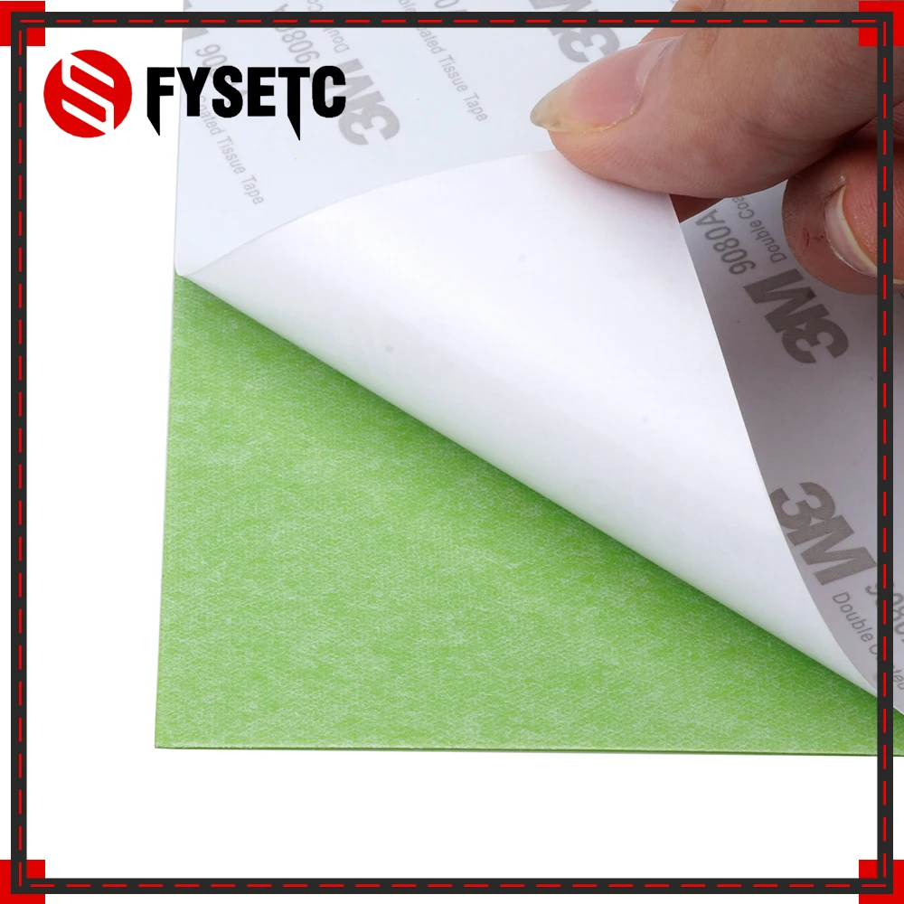 1pc Sticker Green 3D Printer Frosted Heated Bed 220x220mm Hotbed Build Sheet Plate For Wanhao Anet A8 A6 MK3 Ender 5 | Компьютеры и