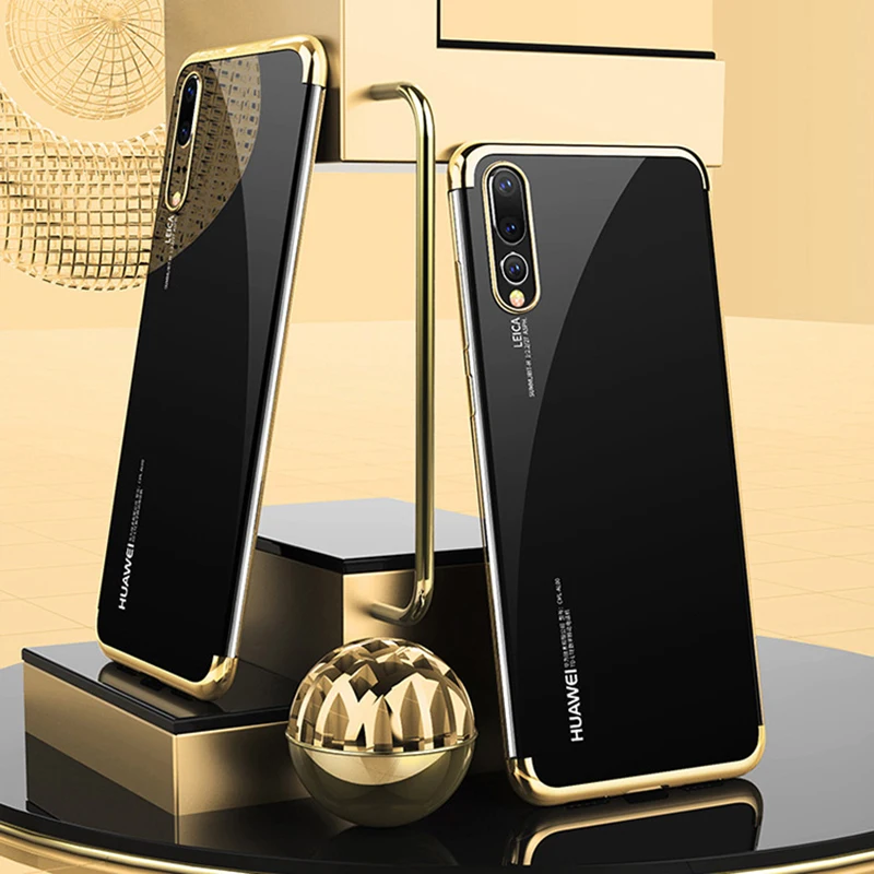 Прозрачный мягкий силиконовый чехол SIXEVE для Huawei P20 P10 Plus P8 P9 Lite 2017 Honor 8 9 View 10 V10 V9 Play