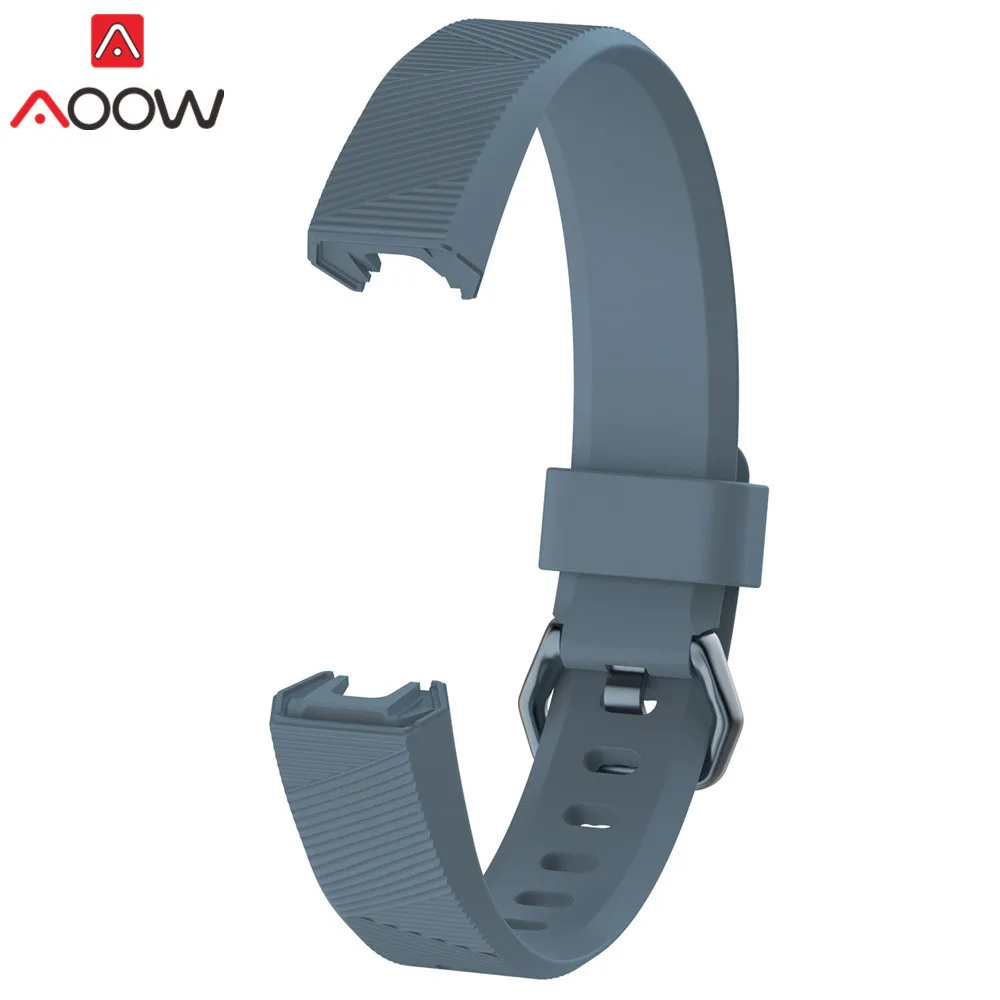 14 цветов силиконовый ремешок для часов для Fitbit Alta/Alta HR/ACE Смарт часы фитнес Спорт Водонепроницаемый замена Браслет ремешок
