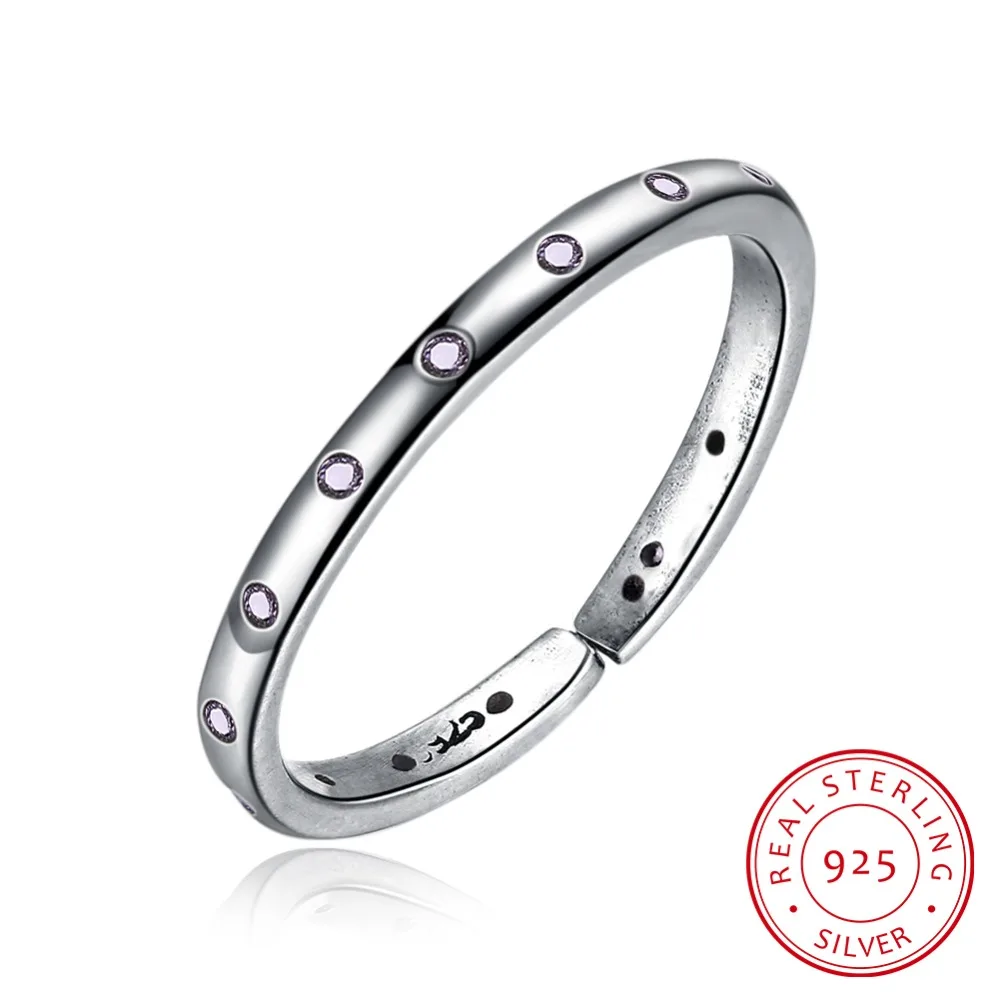 100% 925 Sterling Silver Rings for Women Classic Style Anniversary Gifts High Quality Silver(Lam Hub Fong) | Украшения и