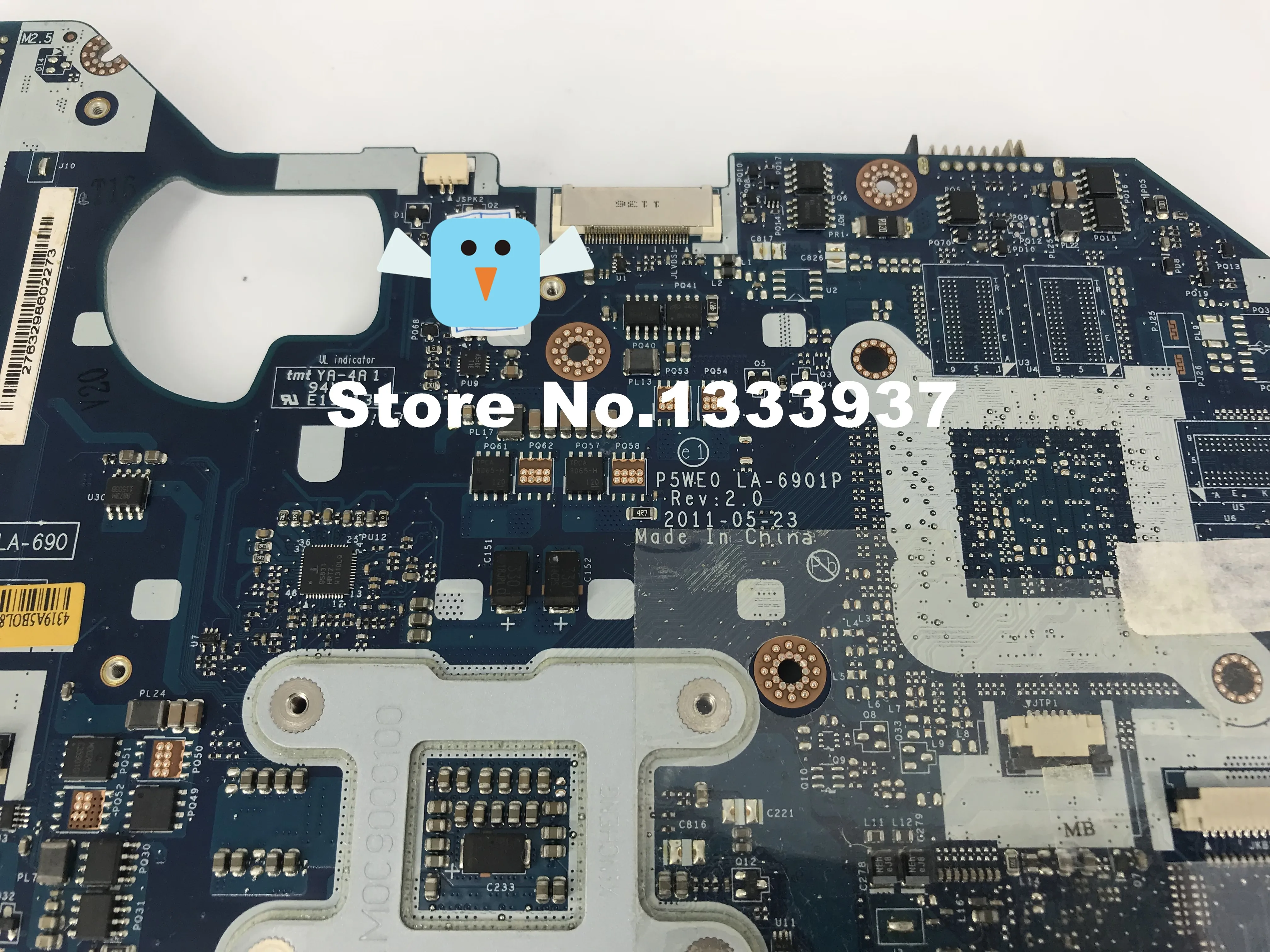 Материнская плата для ноутбука Acer 5750 5750G MBR9702003 HM65|Материнские платы| |