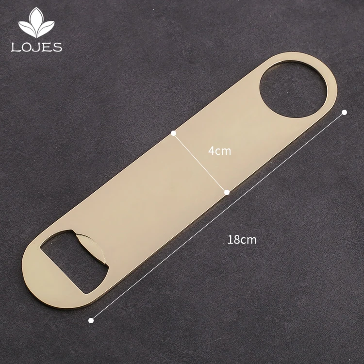 High quality Multipurpose Stainless Steel Bottle Opener Bar Beer tool Blade Openers Large Flat Speed Cap Remove | Дом и сад