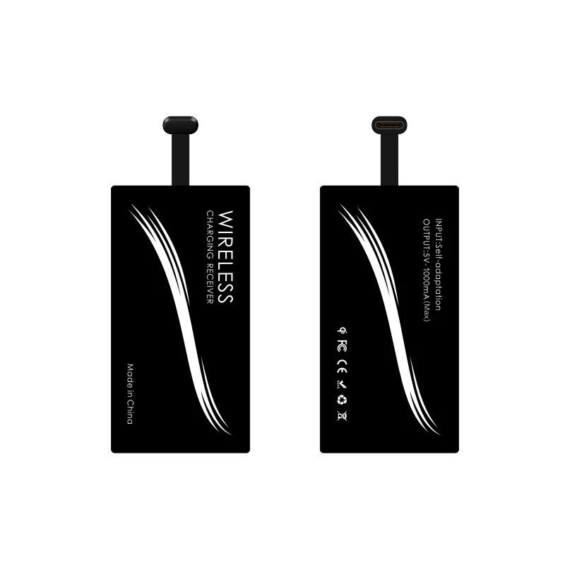 Type c универсальный ци беспроводное зарядное устройство зарядки приемник для huawei