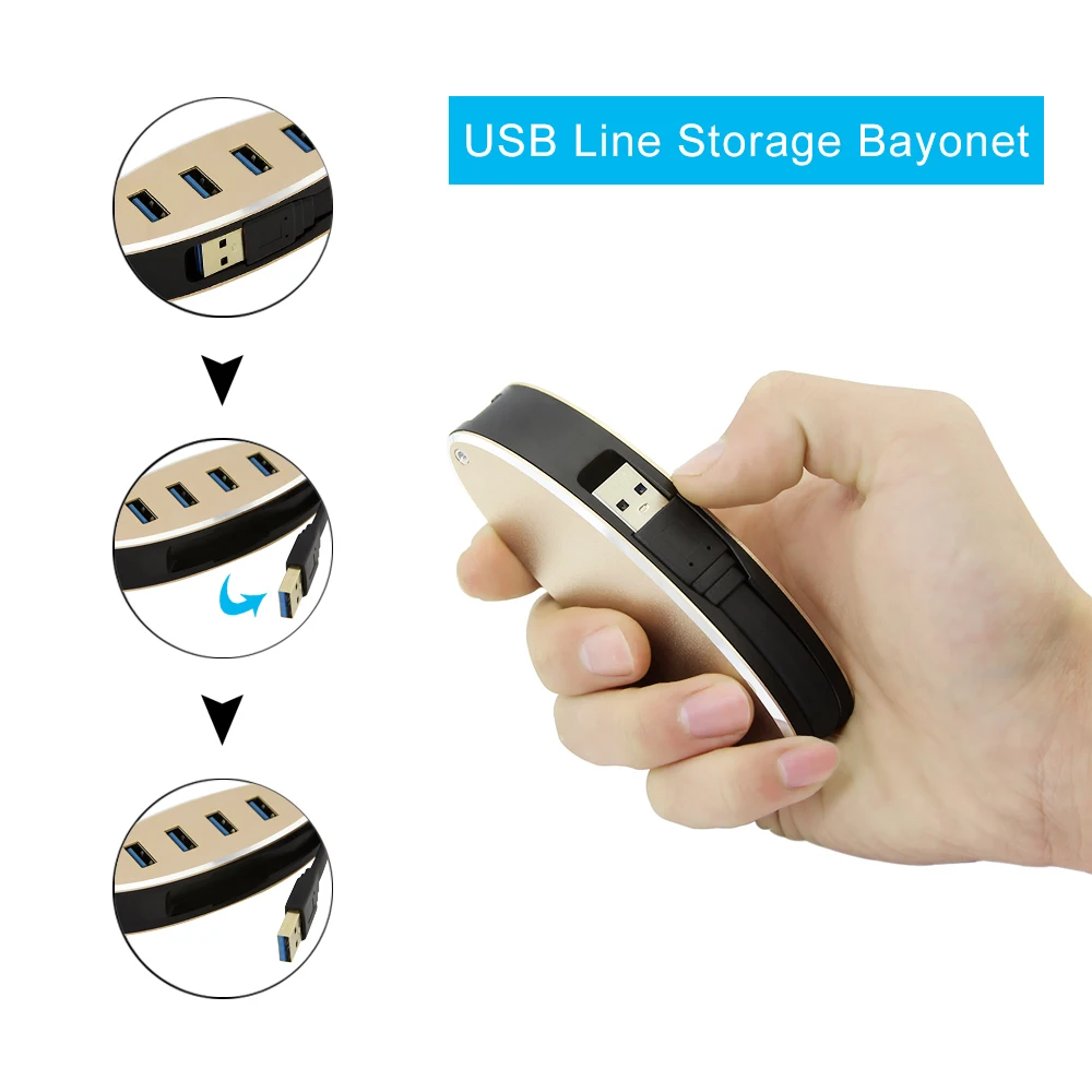 3 0 usb хаб портативный мини разветвитель с 4 портами USB Высокоскоростная передача