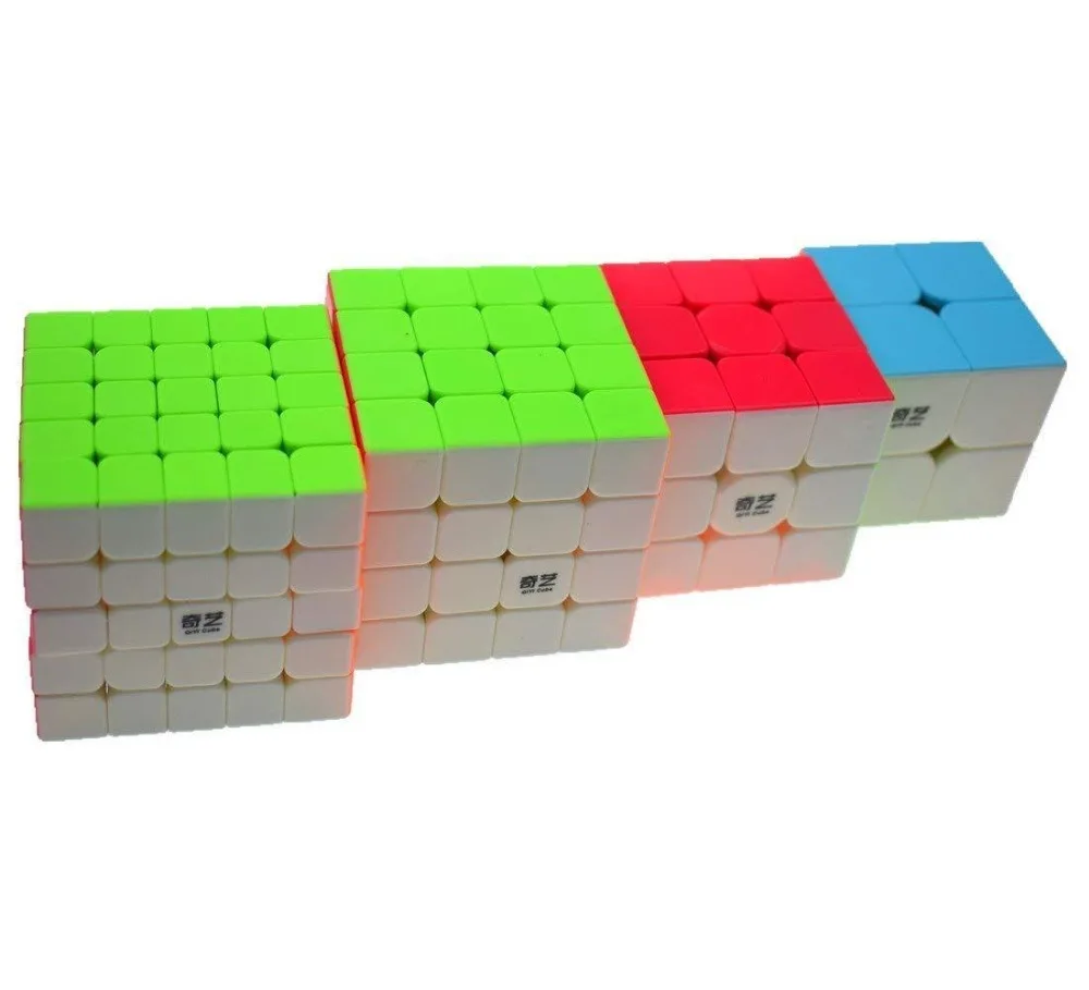 Набор волшебных кубиков Qiyi скорости 2x2 3x3 4x4 5x5|Головоломки| |