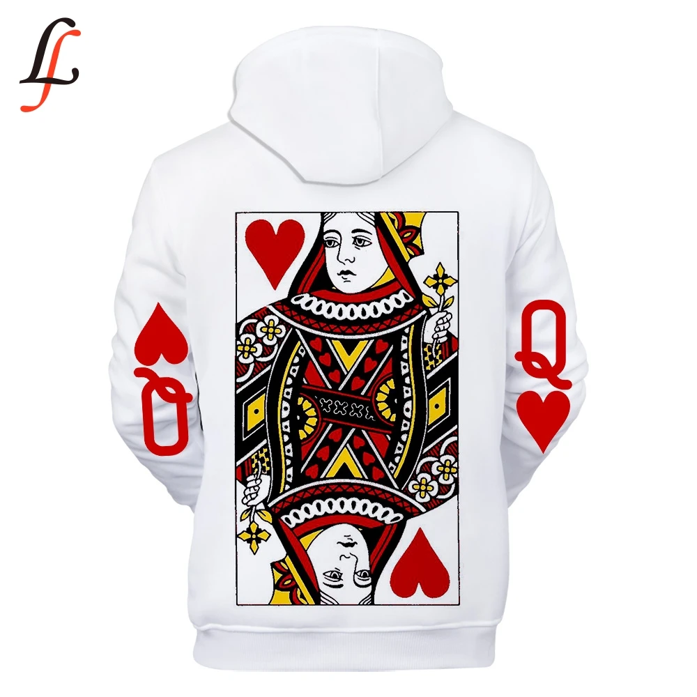 Poker 3D программное обеспечение новинка 2019 толстовка с принтом для женщин/мужчин