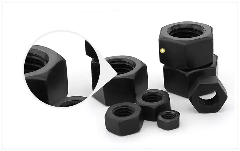 M8 M10 M12 M8* 1 M8x1 M10* 1,25 M10x1.25 M12* 1 M12x1 DIN934 8,8 Класс сажи Сталь мелкая резьба Шестигранная гайка