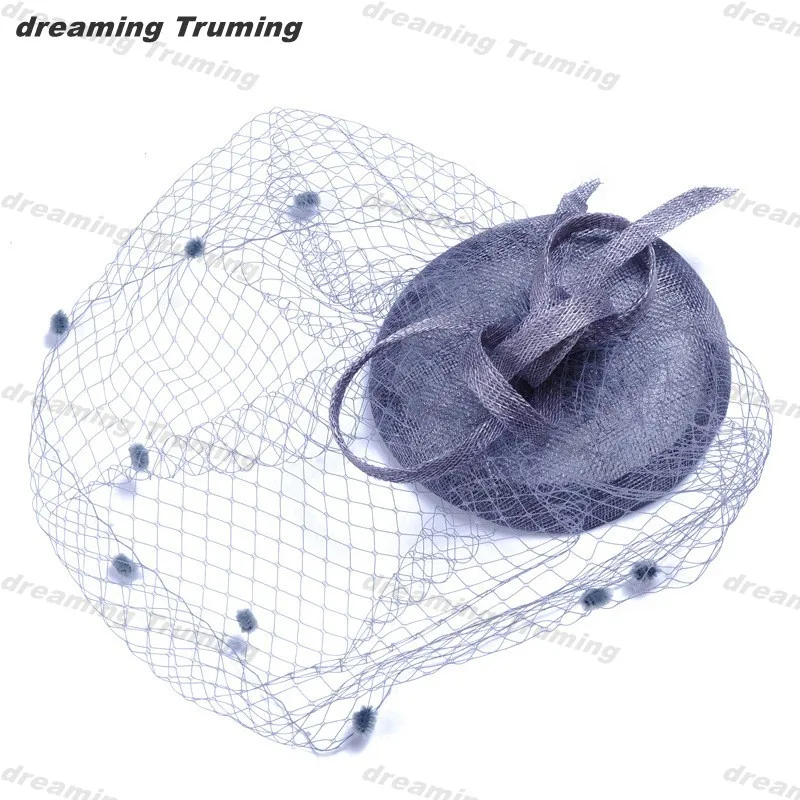 Новинка 2019 свадебные вуалетки и шляпы из пряжи фатиновые женские вечерние вуали