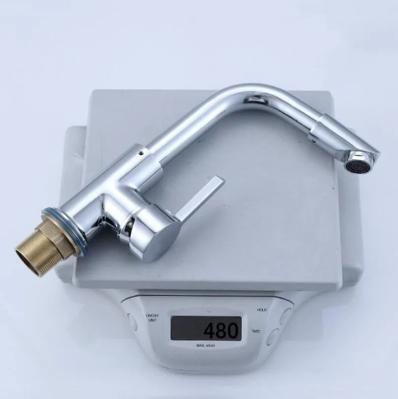 Кухонный водосберегающий кран горячей и холодной воды для ванной комнаты