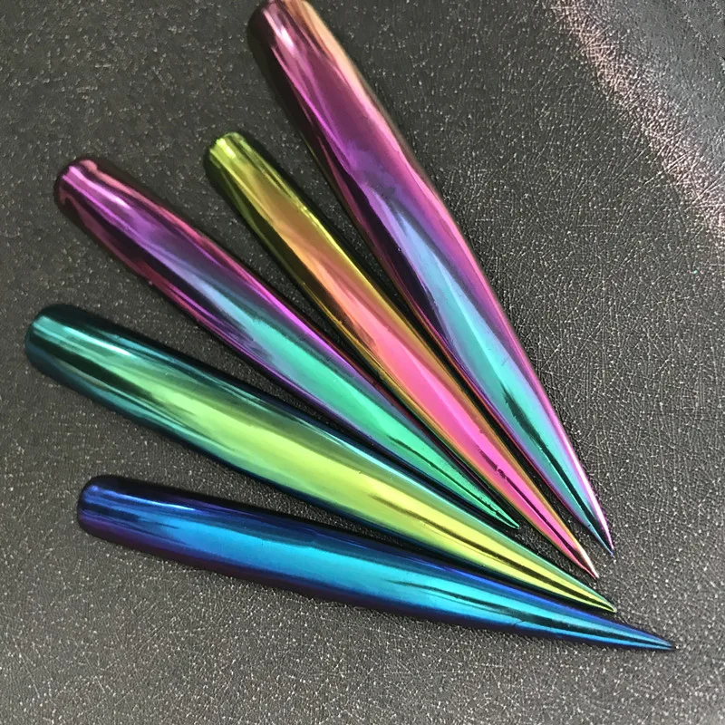 0.5g HIGH GRADE CHAMELEON POWDER Chrome Mirror Nails Powder Pigment Sequins Nail Art Glitter Decoration for Gel Polish | Красота и