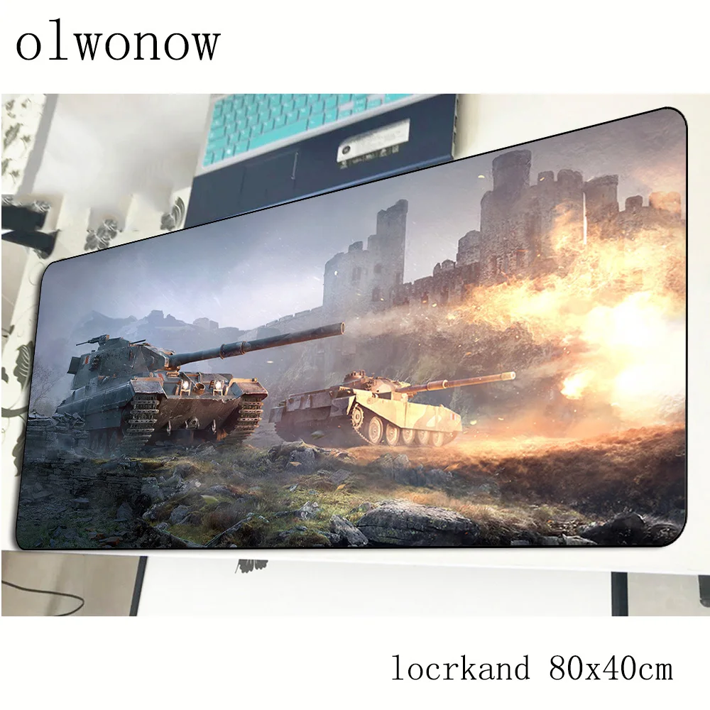 Коврик для мыши World of танки 800x400x3 мм властный игровой коврик wot компьютерный стол