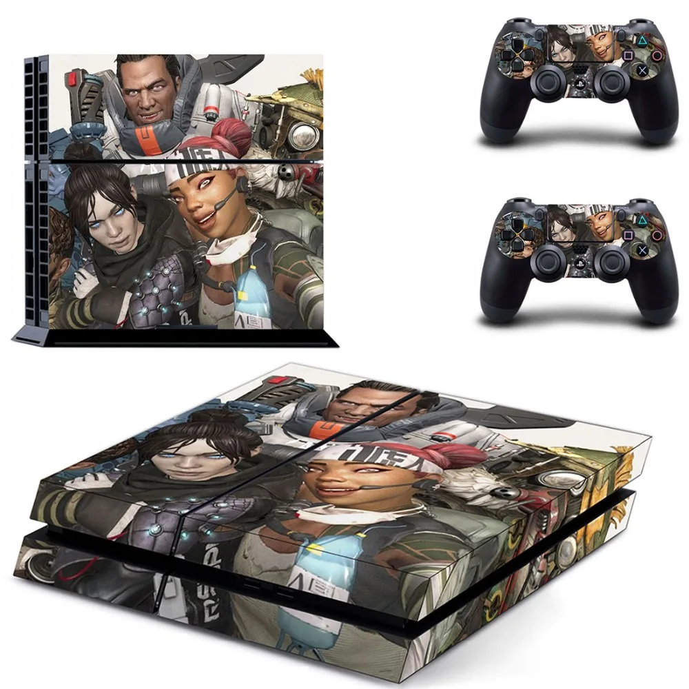 APEX легенды PS4 переводная картинка наклейка для Sony PlayStation 4 консоли и 2 контроллера