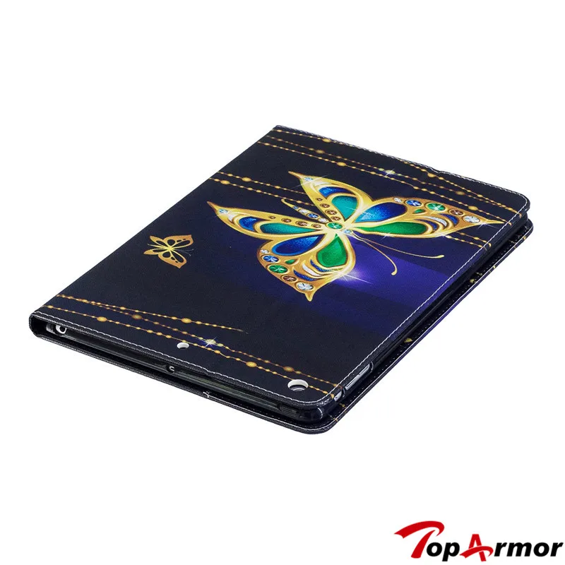 Toparmor чехол для Apple iPad Air Smart PU кожа силиконовый чехол подставка Flip дети Обложка для iPad 5 A1474 1475 1476