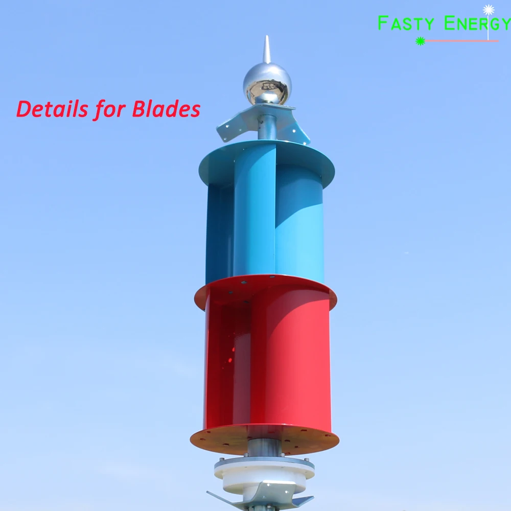 Дизайн hybrid100w 200 Вт 300 вт ветровой генератор с магнитными подвесками 12v 24v 1,3 м запуска без шума для streeatlights садовое освещение
