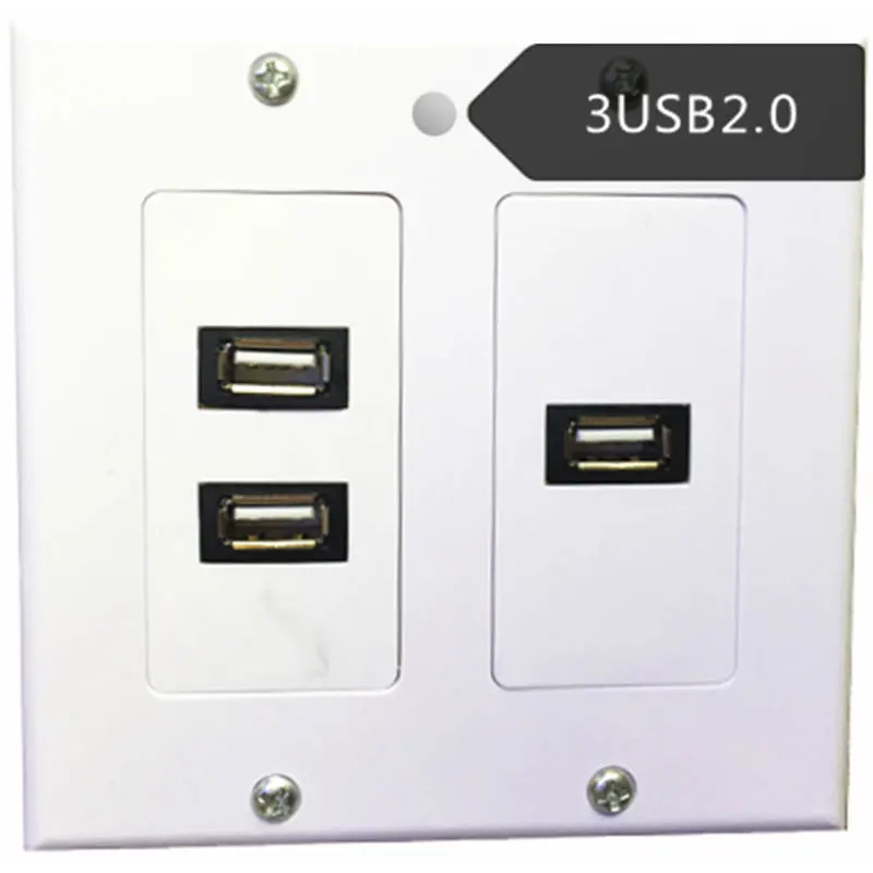 3 порта USB2.0 для дома настенное зарядное устройство выход пластинчатый
