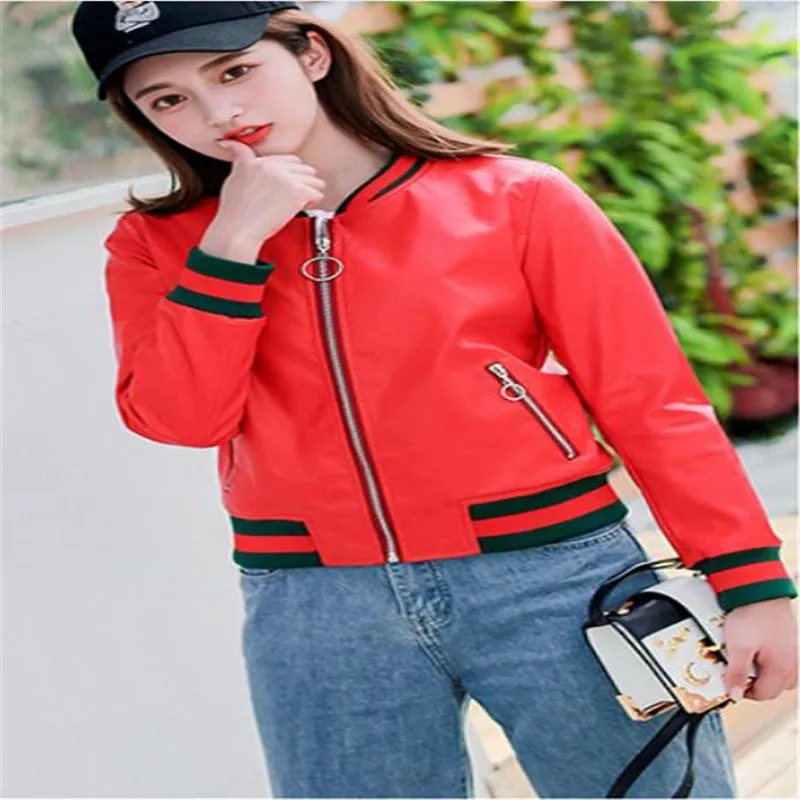 Европейская и американская женская короткая куртка на весну осень из