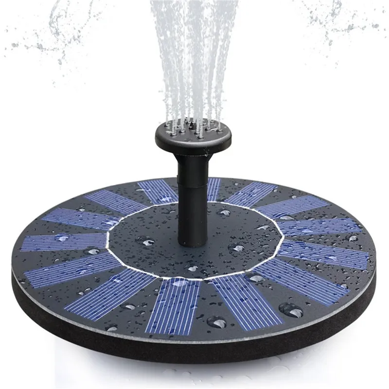 Солнечный фонтанный насос Birdbath light1.4W на солнечных батареях, открытый фонтан, панель, энергосберегающая лампа, комплект для пруда, сада, лужайки
