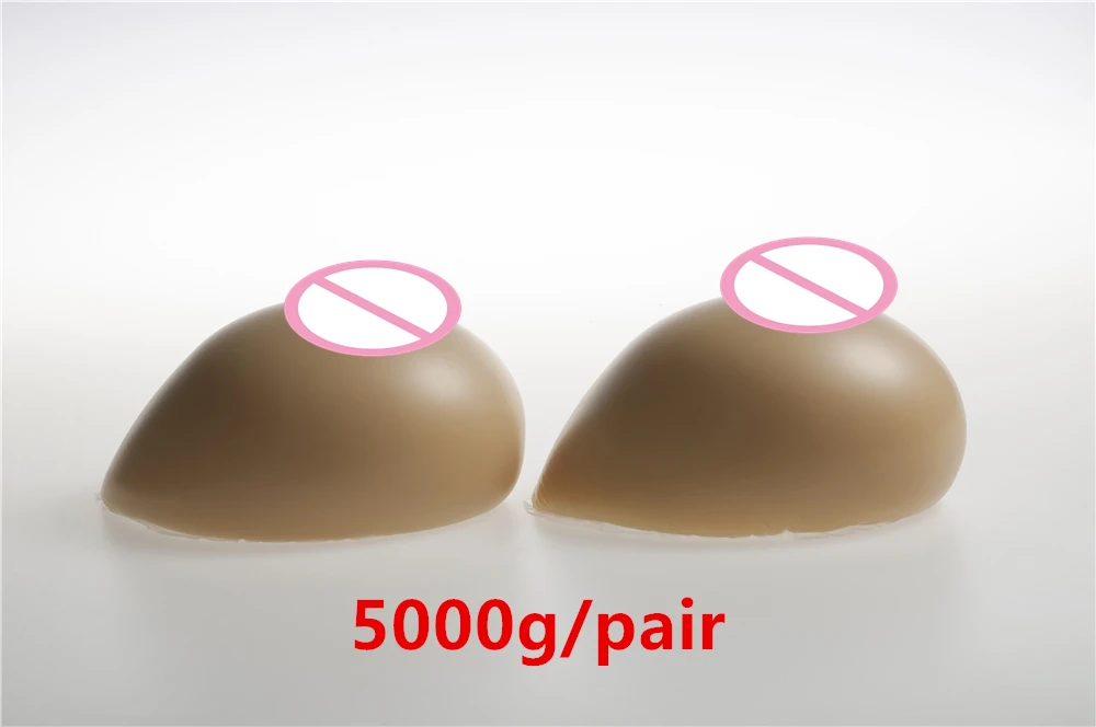 5000 г/пара транссексуалов поддельные силиконовые формы груди Трансвестит крупные