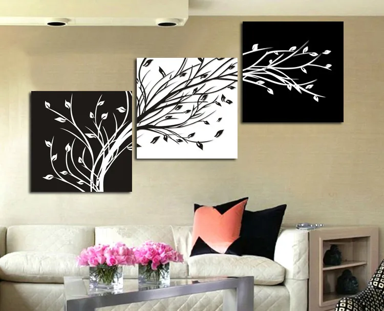 

Diy Diamond Painting Cross Stitch Black And White Pachira Home Decoration Wall Sticker 3D Diamond Embroidery Mosaic Knitting