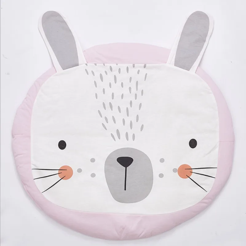 INS explosion мультфильм животных хлопок дети ползают игровой коврик Лебедь круглый