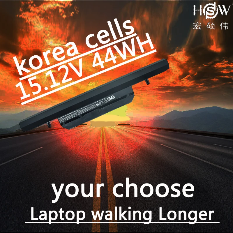 HSW 15,12 V 44Wh WA50BAT-4 ноутбук батарея для Clevo 6-87-WA50S-42L 6-87-WA50S 6-87-WA5RS Аккумулятор akku