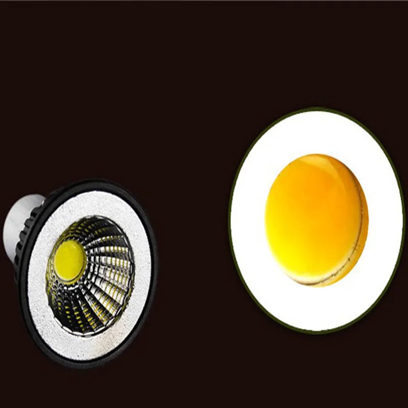 Светодиодная лампа COB высокой мощности с регулируемой яркостью 50 шт./Лот