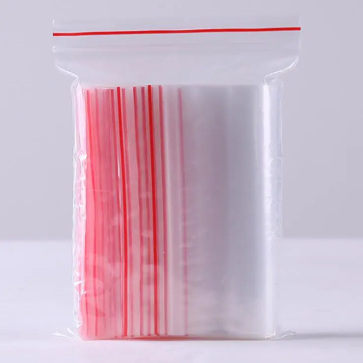 200 pcs Clear Soft Bony bags Transparent PE Bags Packing Self Adhesive Seal | Дом и сад