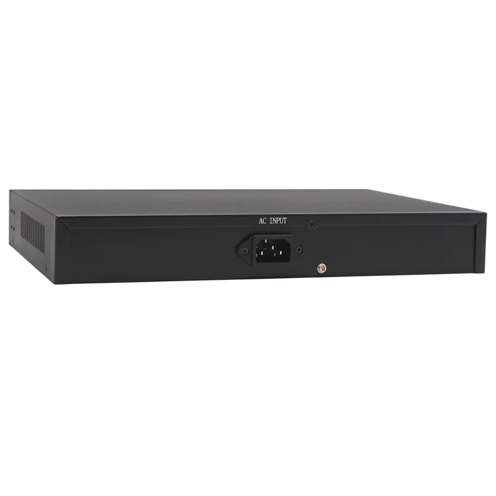 16 портовый POE коммутатор Anpviz с портами 2 гигабитных порта Uplink 1*1000 Мбит/с SFP питание