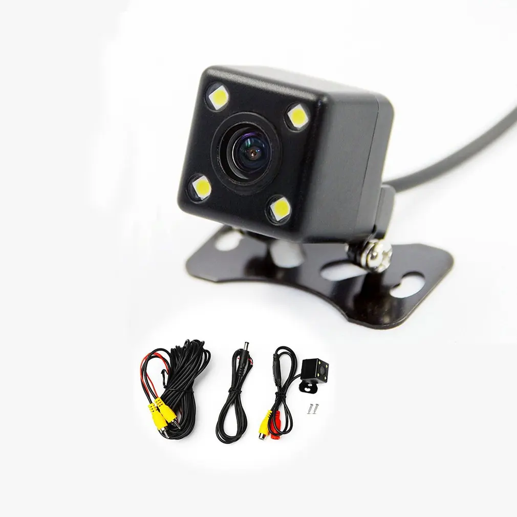 Universal Square Plug-in Waterproof Camera Reversing Night Vision Car Optional Pc3089 Chip Angle PZ412 | Безопасность и защита