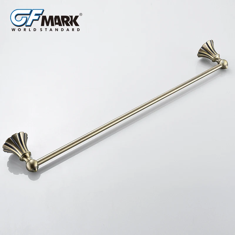 Античная вешалка для полотенец GFmark медная основа матовая ванной комнаты Toallero