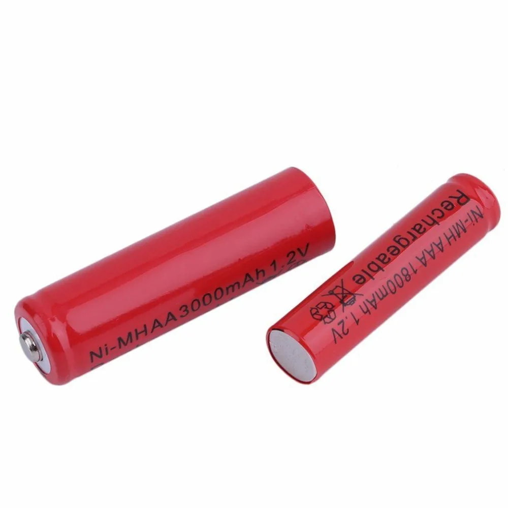 GTF 2/4/10 шт AA 3000mAh AAA 1800mAh батареи 1 2 v Ni MH аккумуляторная батарея 2A 3A для RC игрушки