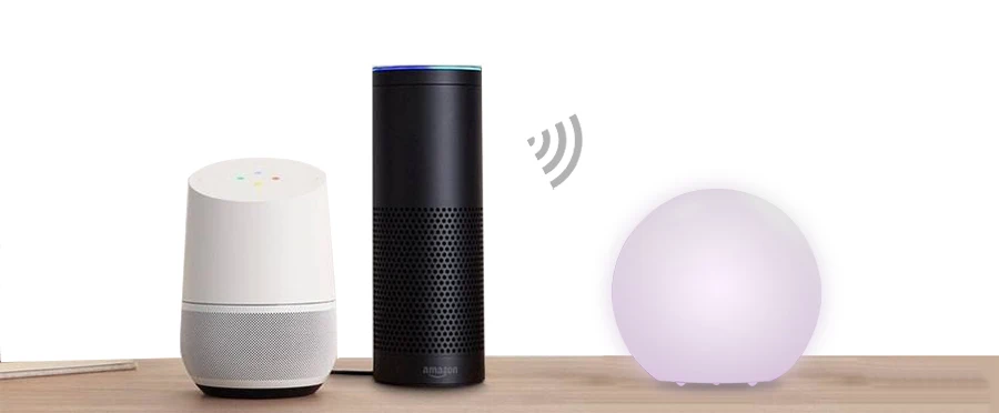 Children Lamp Colorful WiFi RGBCW LED Night Light Voice Control by Alexa Google Home Control APP IFTTT Christmas Gift