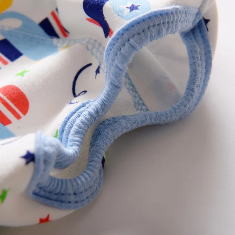 1Pcs Cute Baby Cotton Training Pants Panties Baby Diapers Reusable Nappies Cloth Diaper Washable Infant Children Underwear Nappy