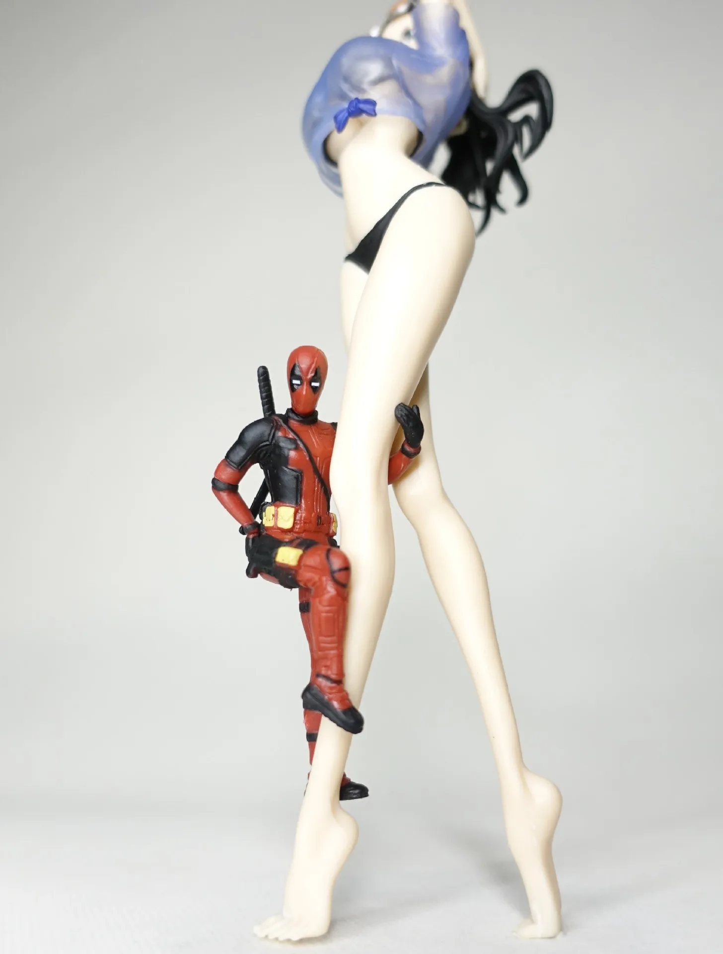 4 знака забавная Марвел Дэдпул ручка украшение милая фигурка модель игрушек |