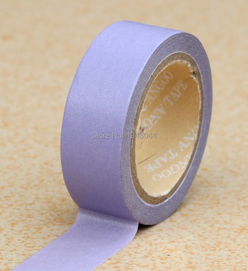 10 м DIY милые кавайные радужные одноцветные васи ленты маскирующая лента декоративная клейкая лента для украшения дома и скрапбукинга