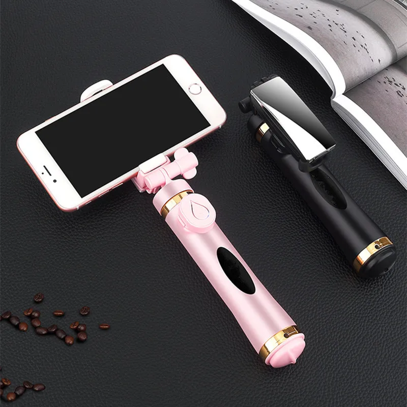 Раздвижной Штатив для селфи с зеркалом и Bluetooth складной штатив из алюминиевого