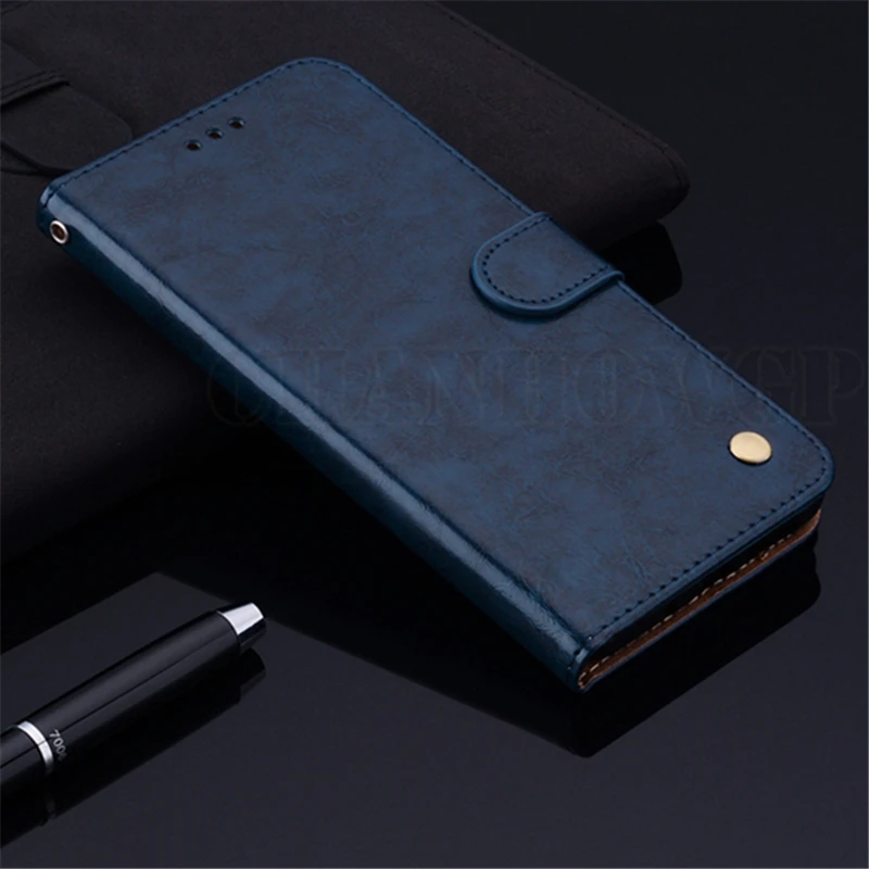 Винтажный кожаный чехол для Huawei Honor 8X Honor8x JSN L21 L42 чехлы книжки с бумажником HUAWEI 8 x