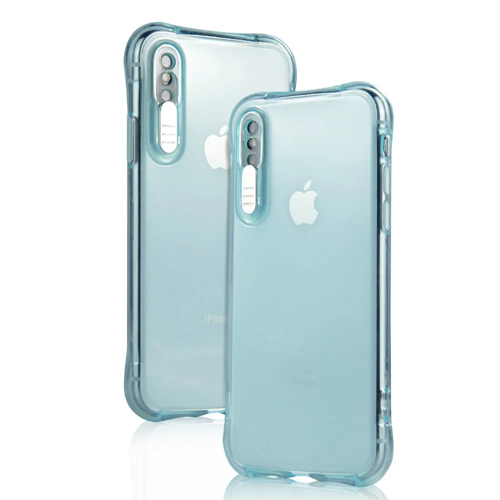 Чехол на заднюю крышку для apple iphone X XS XR max 5 6 6S 7 8 plus 11 мягкий цветной чехол из ТПУ со