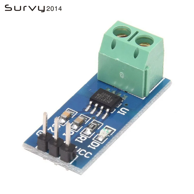 Параметры ACS712 5A 20A 30A диапазон холла модуль датчика тока для Arduino 30A|Интегральные