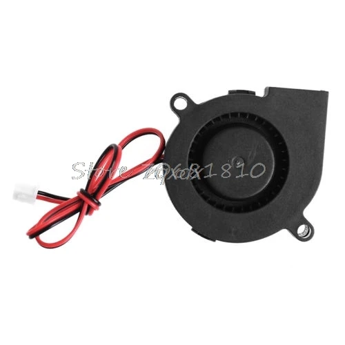 50 мм x 15 DC 12V 0.14A 2-контактный компьютер PC рукав-подшипник вентилятор охлаждения 5015