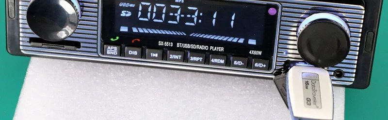 12 V/24 V Авто Радио Bluetooth MP3 плеер стерео FM USB с разъемом подачи внешнего сигнала AUX Автомобильная электроника ото teypleri para Карро dab 1din