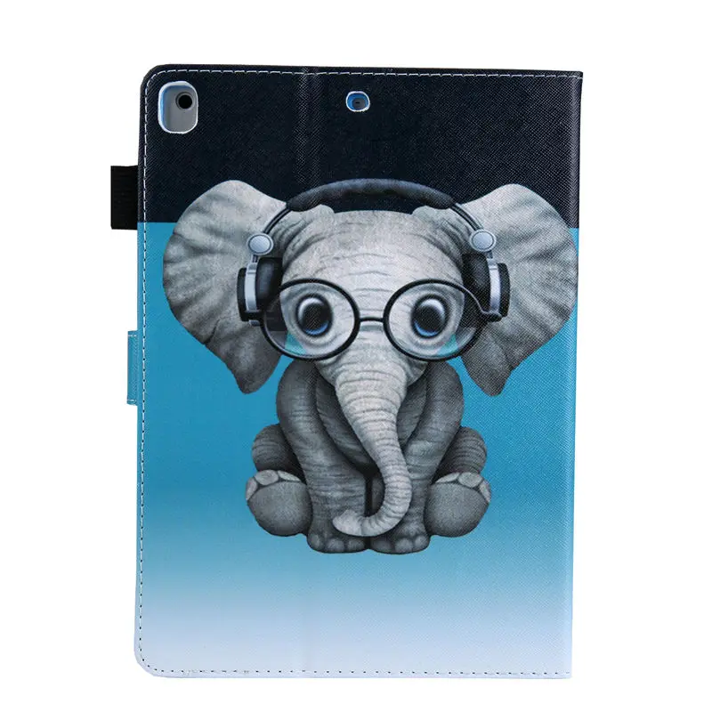 Чехол для Apple iPad 9," 5th 6th поколения A1893 A1954 Smart Cover для iPad Air 1 2 Pro 9,7 животных роспись принципиально