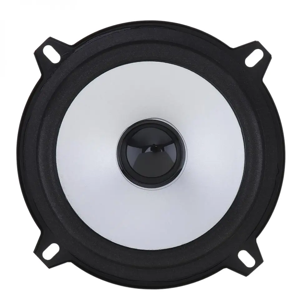 2 шт 5 дюймов 100 Вт автомобильный HiFi коаксиальный громкий динамик 129x129 мм Автомобильная дверь авто аудио Музыка Стерео полный диапазон частоты динамик s