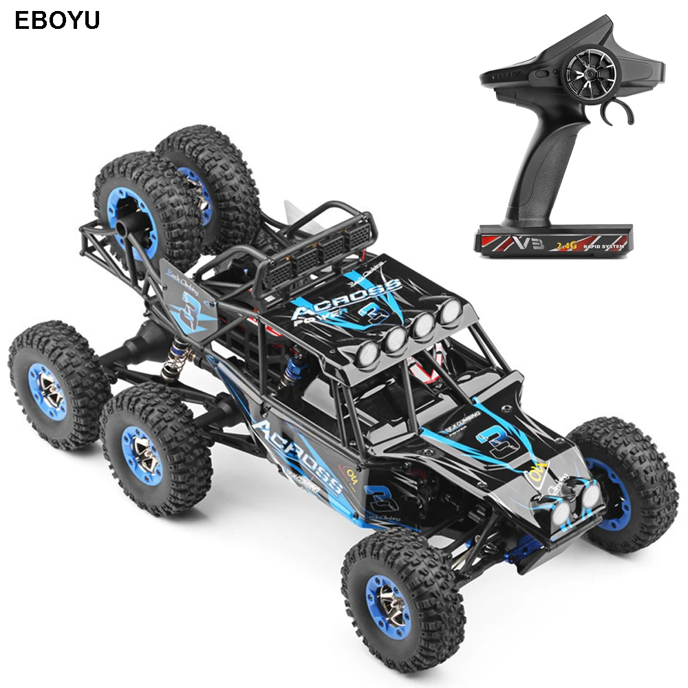Wltoys 12628 1:12 RC автомобиль 2,4G 40 км/ч 6WD Электрический внедорожный Рок Гусеничный альпинистский RC багги RC автомобиль RTR