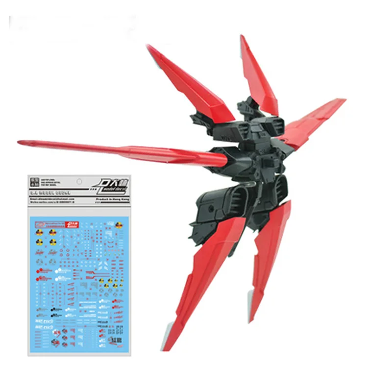 

EffectsWings Gundan assembly model MG 1/100 Red Dragon Backbag for MBF-P02 Fighter Astray Mobile Suit kids toys