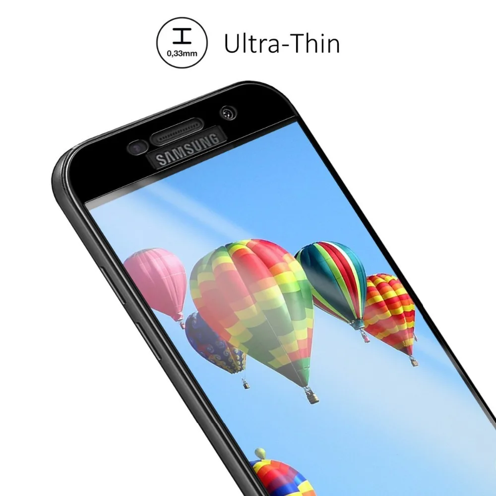 GerTong полное покрытие закаленное Стекло для samsung Galaxy J3 J5 J330F J7 J730F A3 A320F A5 A7 A720F S6 S7 Экран защитная пленка