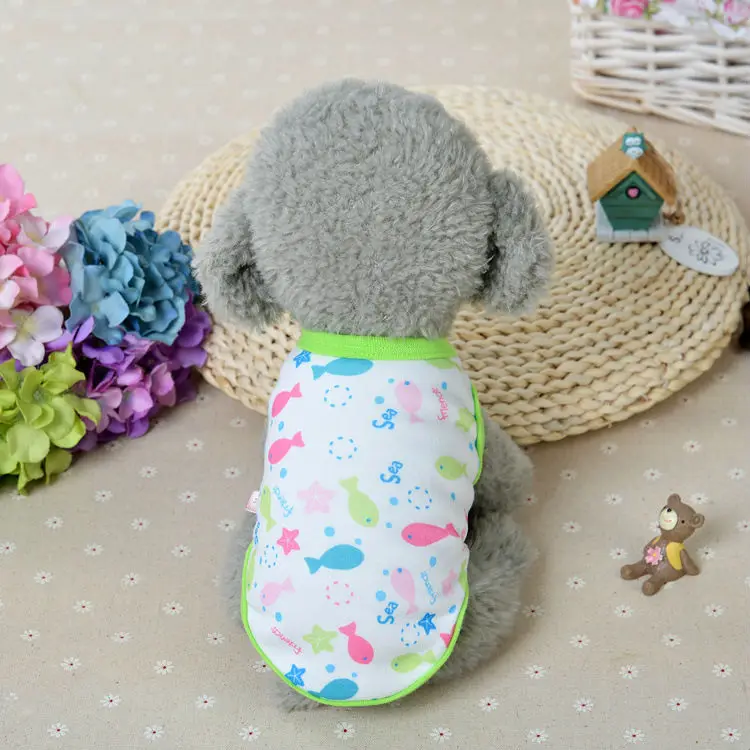 FC54 Бесплатная доставка Мелких Животных собаки кошки Зима Цветочный Жилет теплый