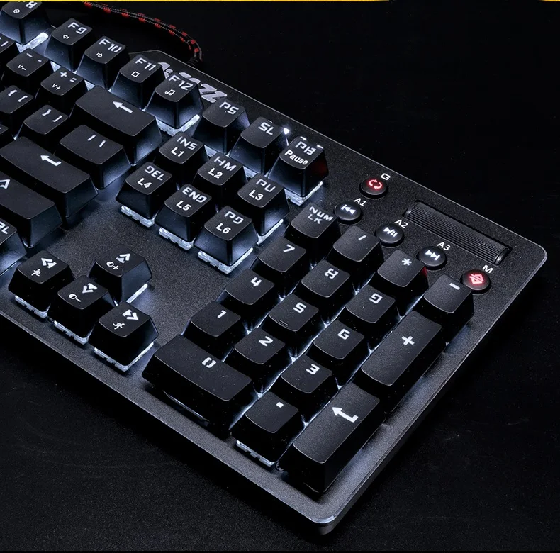 Клавиатура Ajazz Ak35i механическая проводная USB белая подсветка | Компьютеры и офис